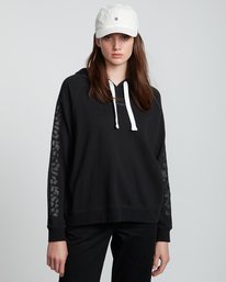 1 Branded - Hoodie for Women Black S3HOA5ELP0 Element