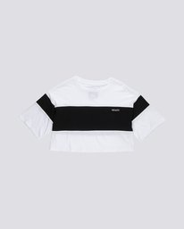 0 Tri Block - kurzärmeliges Top für Damen  S3KTA2ELP0 Element