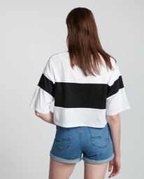 2 Tri Block - kurzärmeliges Top für Damen  S3KTA2ELP0 Element
