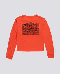 1 Christa Crop - Longsleeve aus Bio-Baumwolle für Damen  S3LSA3ELP0 Element