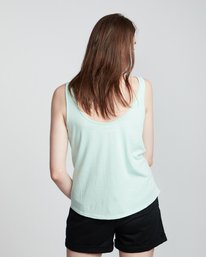 2 Branded Low - Débardeur en coton biologique pour Femme  S3SGA4ELP0 Element