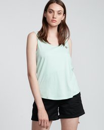 1 Branded Low - Débardeur en coton biologique pour Femme  S3SGA4ELP0 Element