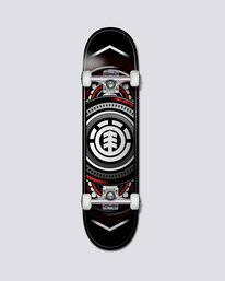 0 7.5"ched Red Silver - Skateboard  S4CPB2ELP0 Element