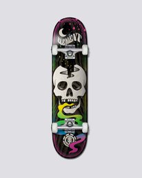 0 7.75" Skull Trip - Skateboard Black S4DCE6ELP0 Element