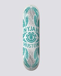 0 8.25" Nyjah Feathers Teal - Tabla de Skate  S4DCF8ELP0 Element