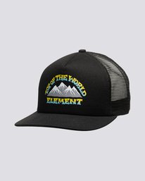 0 Rift Cap - Trucker Cap Unisex Black S5CTA7ELP0 Element