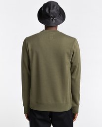 3 Blazin - Sweat pour Homme Vert U1CRA1ELF0 Element