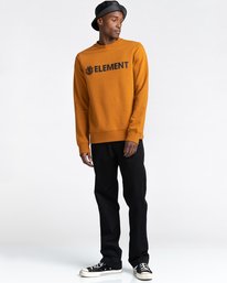 2 Blazin - Sudadera para Hombre Marron U1CRA1ELF0 Element