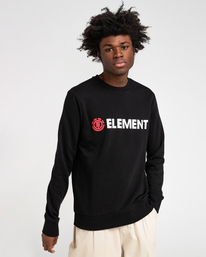 1 Blazin - Sweatshirt für Männer Schwarz U1CRA1ELF0 Element