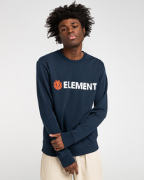 1 Blazin - Sweatshirt for Men Gray U1CRA1ELF0 Element