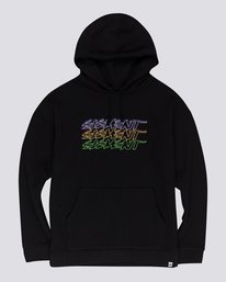 0 Big Gradient - Felpa con cappuccio da Uomo  U1HOA5ELF0 Element