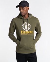 1 Vertical - Kapuzenpullover für Männer Grün U1HOB3ELF0 Element