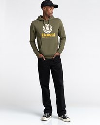 2 Vertical - Kapuzenpullover für Männer Grün U1HOB3ELF0 Element