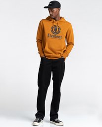 2 Vertical - Sudadera con Capucha para Hombre Marron U1HOB3ELF0 Element