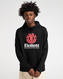 1 Vertical - Hoodie for Men Black U1HOB3ELF0 Element