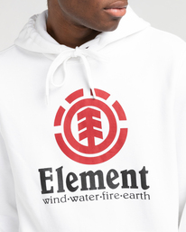 3 Vertical - Hoodie for Men White U1HOB3ELF0 Element