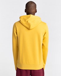 3 Vertical - Sudadera con Capucha para Hombre Amarillo U1HOB3ELF0 Element