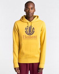 1 Vertical - Sudadera con Capucha para Hombre Amarillo U1HOB3ELF0 Element