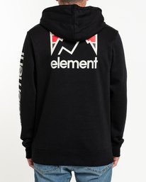 4 Joint - Sudadera con Capucha Unisex Negro U1HOB5ELF0 Element