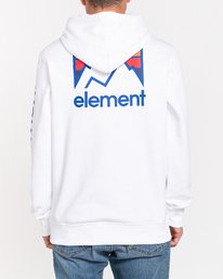 4 Joint - Sweat à capuche Unisexe Blanc U1HOB5ELF0 Element