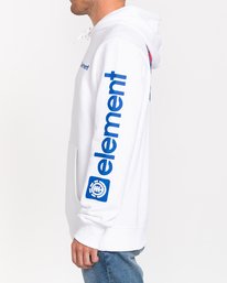 3 Joint - Sweat à capuche Unisexe Blanc U1HOB5ELF0 Element