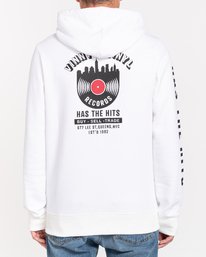 4 Vinnys - Sweat à capuche pour Homme Blanc U1HOC2ELF0 Element