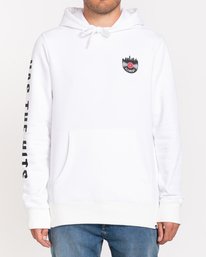 2 Vinnys - Sweat à capuche pour Homme Blanc U1HOC2ELF0 Element