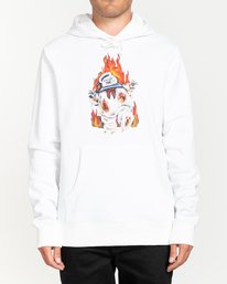 1 Ghostbusters Inferno - Sudadera con capucha para Hombre Blanco U1HOE4ELF0 Element
