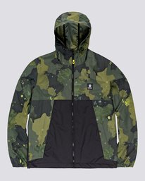 0 Future Nature Koto - Water-Resistant Jacket for Men Green U1JKA5ELF0 Element