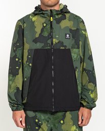 1 Future Nature Koto - Water-Resistant Jacket for Men Green U1JKA5ELF0 Element