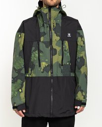 1 Future Nature Koto - Packable Water-Resistant Jacket for Men Green U1JKA7ELF0 Element