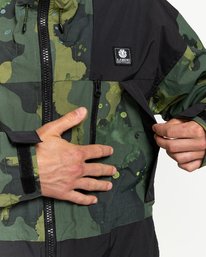 3 Future Nature Koto - Packable Water-Resistant Jacket for Men Green U1JKA7ELF0 Element