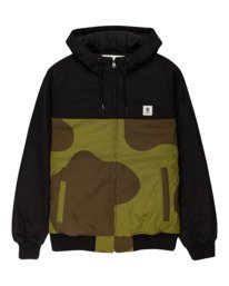 0 Wolfeboro Dulcey Two Tones - Water-Resistant Jacket for Men Brown U1JKC2ELF0 Element