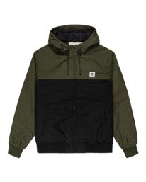 0 Wolfeboro Dulcey Two Tones - Water-Resistant Jacket for Men Black U1JKC2ELF0 Element