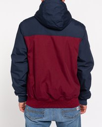 4 Wolfeboro Dulcey Two Tones - Water-Resistant Jacket for Men Red U1JKC2ELF0 Element