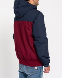 5 Wolfeboro Dulcey Two Tones - Water-Resistant Jacket for Men Red U1JKC2ELF0 Element