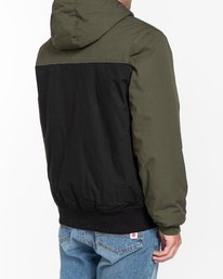7 Wolfeboro Dulcey Two Tones - Water-Resistant Jacket for Men Black U1JKC2ELF0 Element