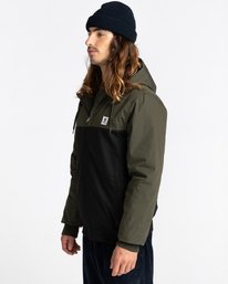 2 Wolfeboro Dulcey Two Tones - Water-Resistant Jacket for Men Black U1JKC2ELF0 Element