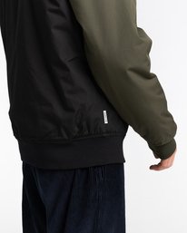 4 Wolfeboro Dulcey Two Tones - Water-Resistant Jacket for Men Black U1JKC2ELF0 Element