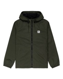 0 Wolfeboro Alder - Water-Resistant Jacket for Men Green U1JKC3ELF0 Element