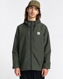 1 Wolfeboro Alder - Water-Resistant Jacket for Men Green U1JKC3ELF0 Element