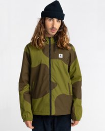 1 Wolfeboro Alder - Water-Resistant Jacket for Men Brown U1JKC3ELF0 Element