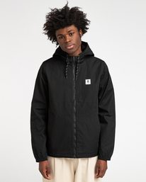 1 Wolfeboro Alder - Water-Resistant Jacket for Men Black U1JKC3ELF0 Element