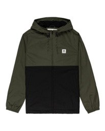 0 Wolfeboro Alder Two Tones - Water-Resistant Jacket for Men Black U1JKC4ELF0 Element