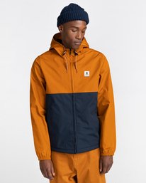 1 Wolfeboro Alder Two Tones - Water-Resistant Jacket for Men Brown U1JKC4ELF0 Element