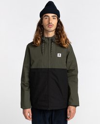 1 Wolfeboro Alder Two Tones - Water-Resistant Jacket for Men Black U1JKC4ELF0 Element