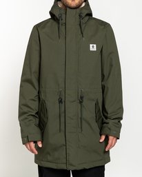 1 Wolfeboro Field - Chaqueta resistente al agua para Hombre Verde U1JKD3ELF0 Element