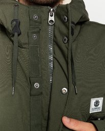 3 Wolfeboro Field - Chaqueta resistente al agua para Hombre Verde U1JKD3ELF0 Element