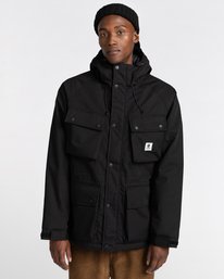 1 Wolfeboro Mountain - Water-Resistant Jacket for Men Black U1JKD4ELF0 Element
