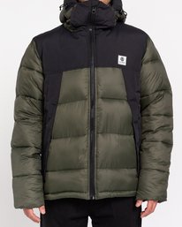 1 Wolfeboro Dulcey - Water-Resistant Jacket for Men Green U1JKD6ELF0 Element
